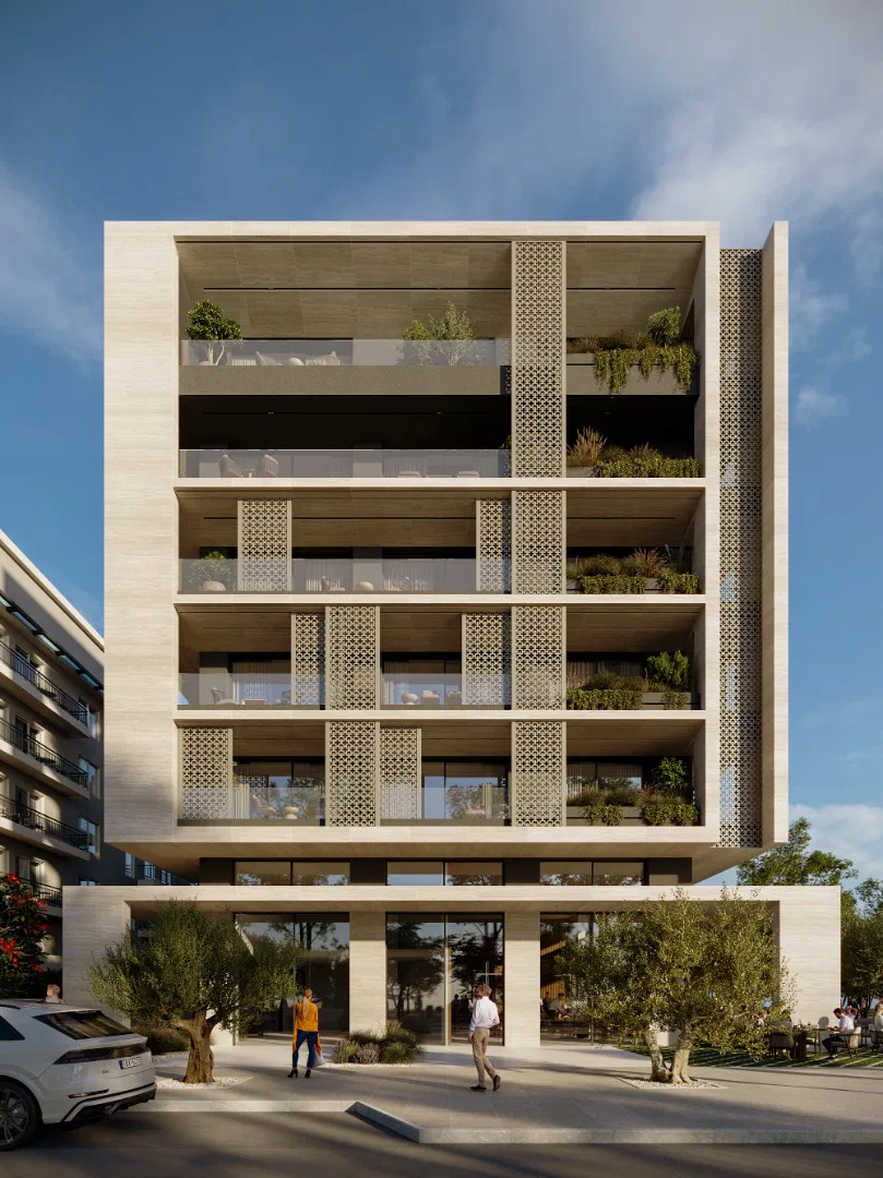 205 m² Newly Built Three-Bedroom Apartment for Sale in Glyfada, Athens Southern suburbs