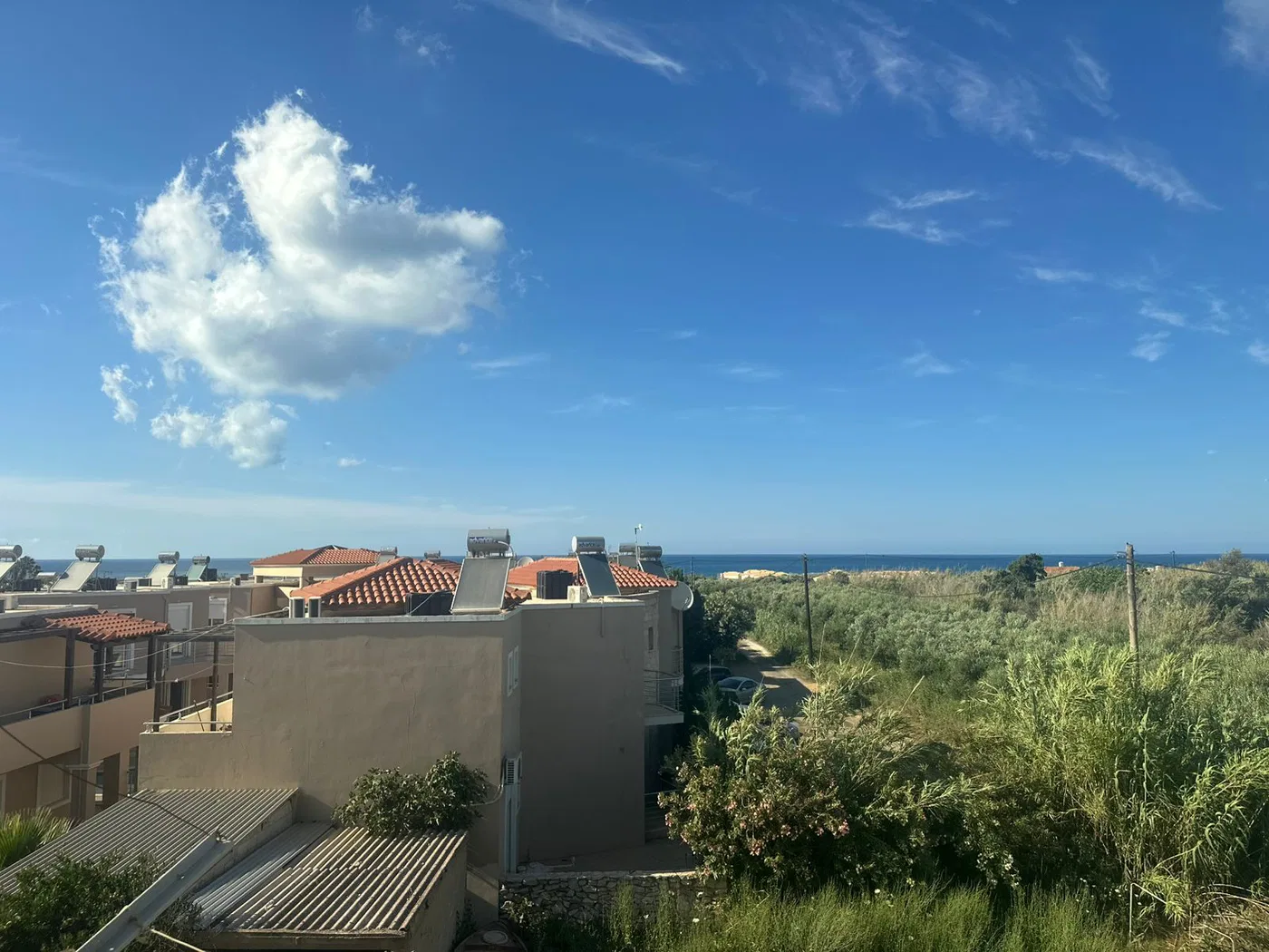 Sea-View Two-Bedroom Apartment for Sale in Pirgos Psilonerou, Platanias