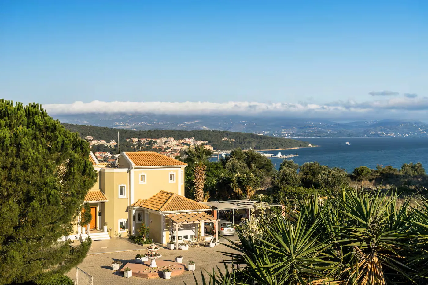 Sea View Eight-Bedroom Villa for Sale in Argostoli, Kefalonia