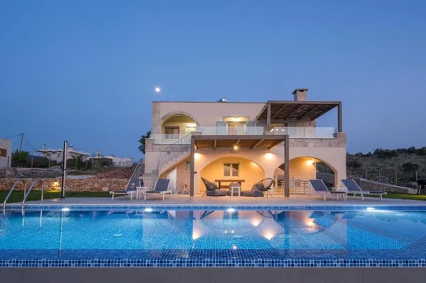 Sea View 195 m² Villa with Three Bedrooms for Sale in Drapanos, Apokoronas — photo 4
