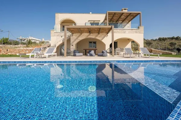 Sea View 195 m² Villa with Three Bedrooms for Sale in Drapanos, Apokoronas — photo 5