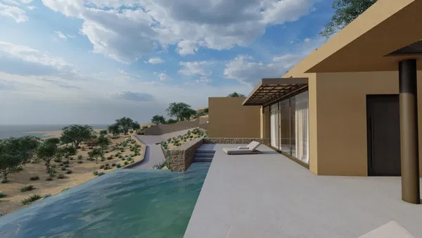 Two-Bedroom Sea View Villa for Sale in Koutsounari, Ierapetra