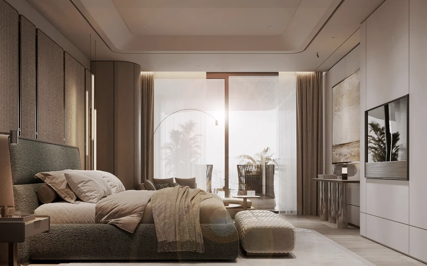 Sea-View 316 m² Apartment with Three Bedrooms for Sale in Dubai, UAE