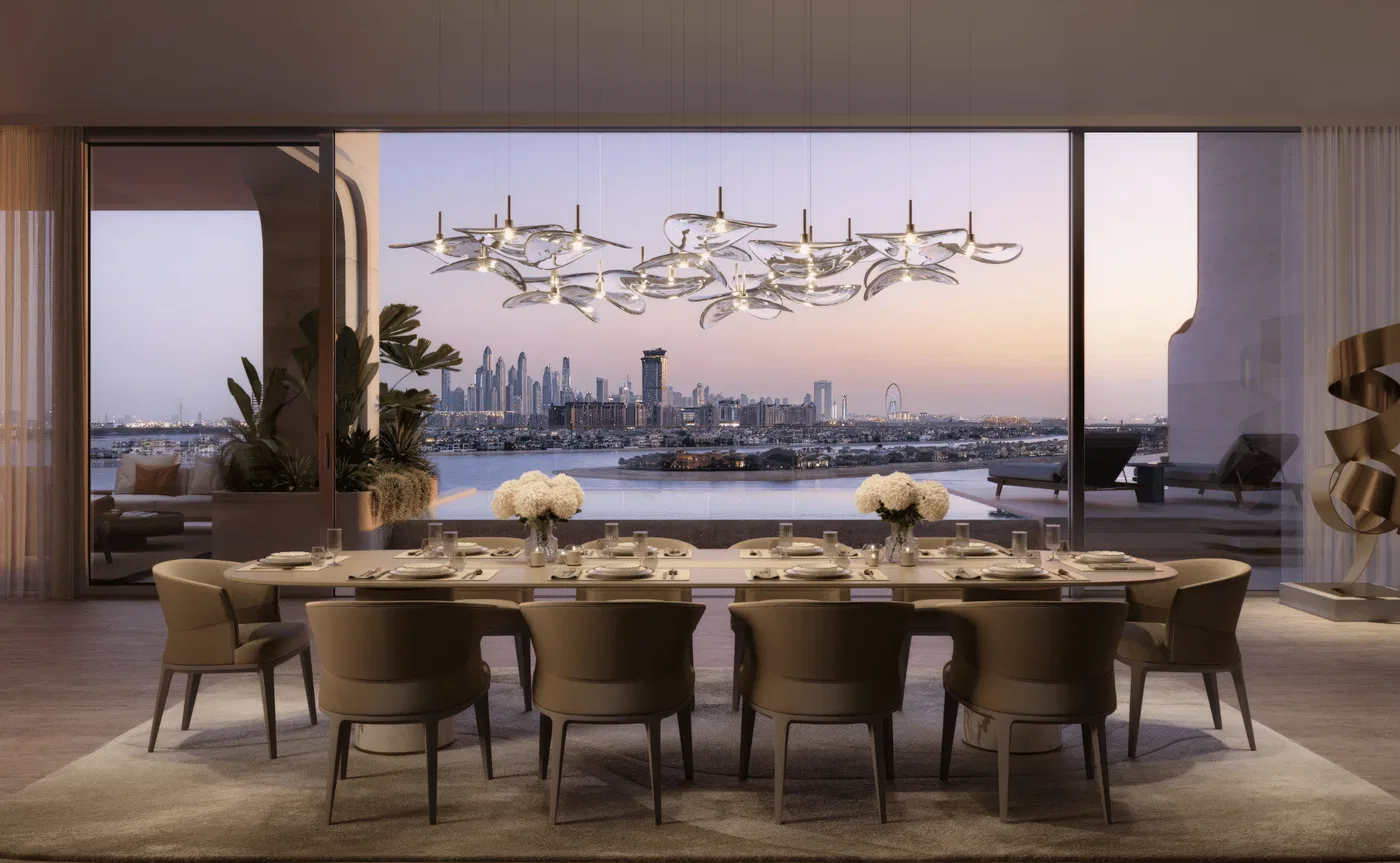 Sea-View 141 m² Apartment with Two Bedrooms for Sale in Dubai, UAE