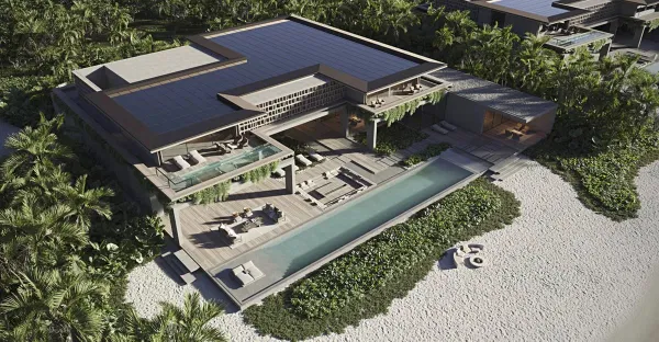 Sea View 146 m² Villa with Four Bedrooms for Sale in Maldives