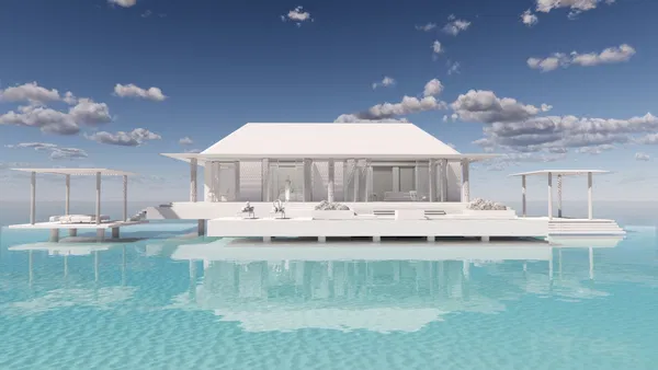 Two-Bedroom Sea View Villa for Sale in Maldives with Yoga pavilion — photo 3