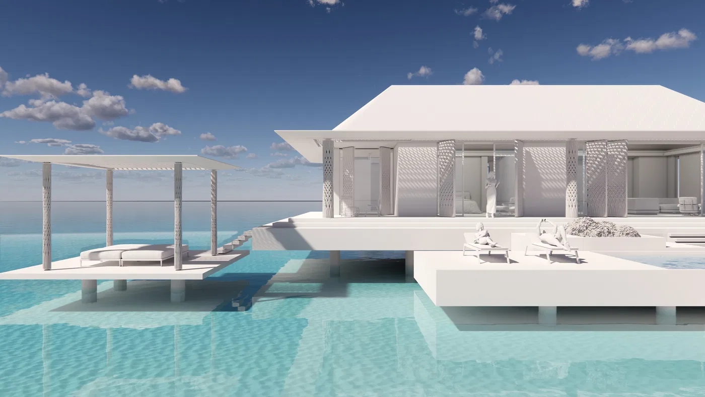 Two-Bedroom Sea-View Villa for Sale in Maldives with Swimming pool