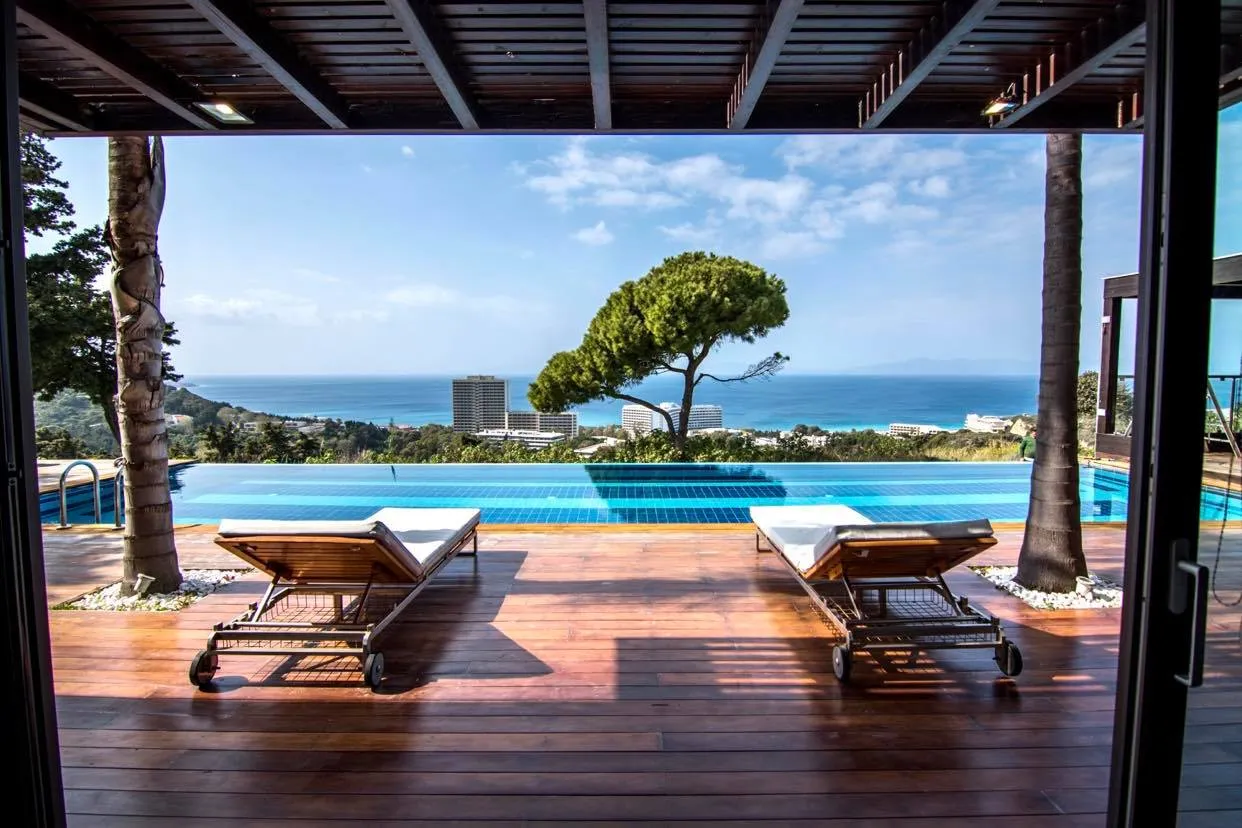 Three-Bedroom Sea View Villa for Sale in Rhodes, Dodecanese Islands