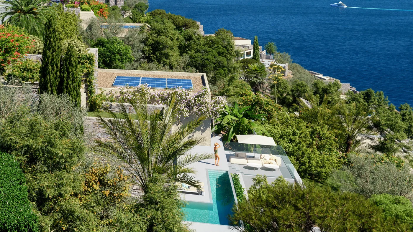 Contemporary Three-Bedroom Villa for Sale in Elounda, Agios Nikolaos