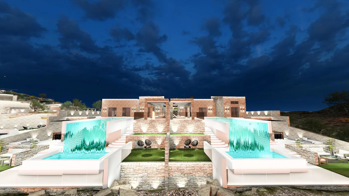 Sea View 132 m² Villa with Two Bedrooms for Sale in Georgioupolis, Apokoronas