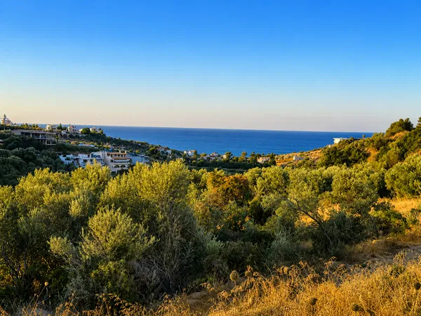 Sea-View 2,250 m² Plot of Land for Sale in Stalos, Chania
