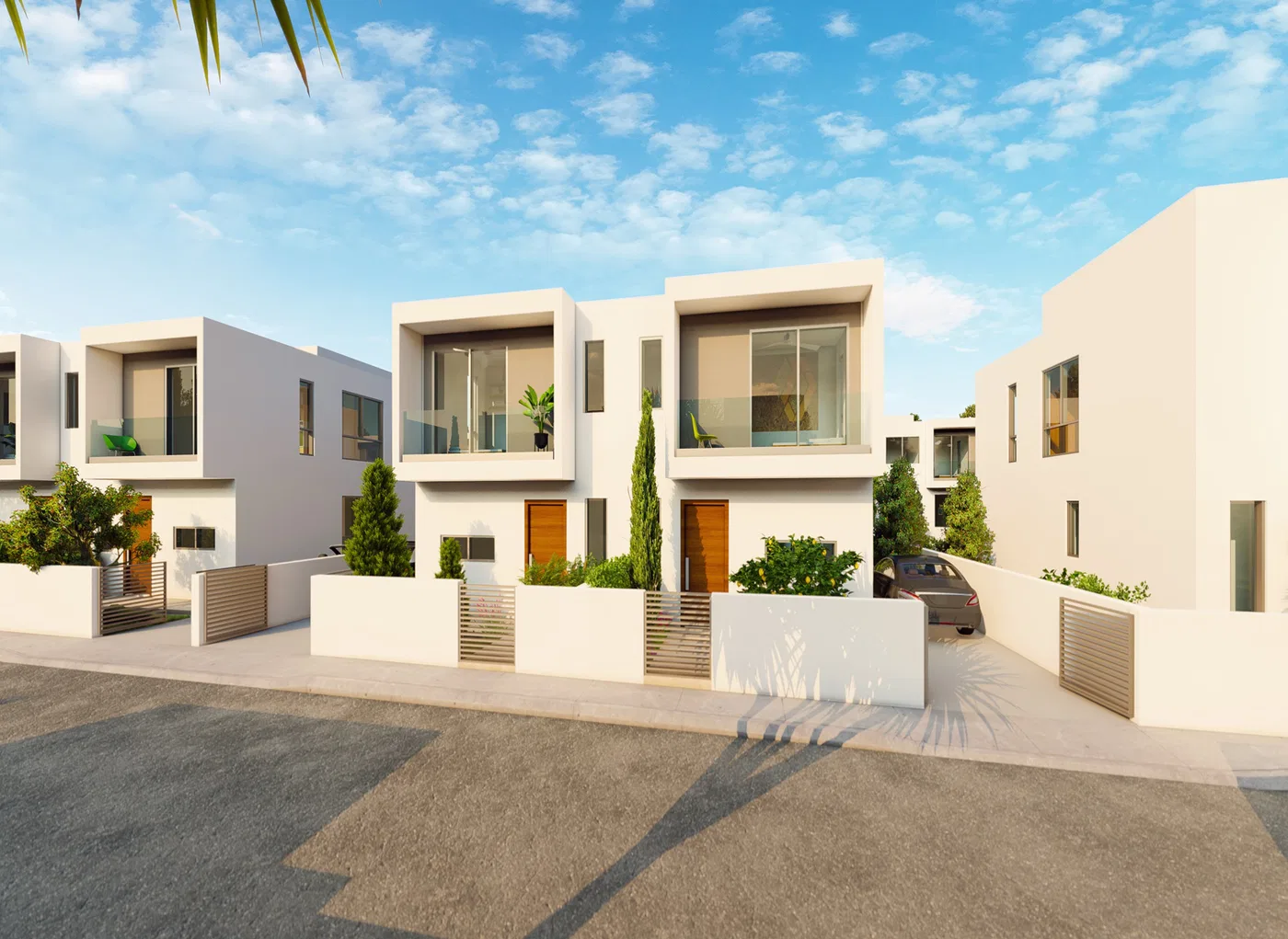 Three-Bedroom Villa for Sale in Paphos, Cyprus with Garden