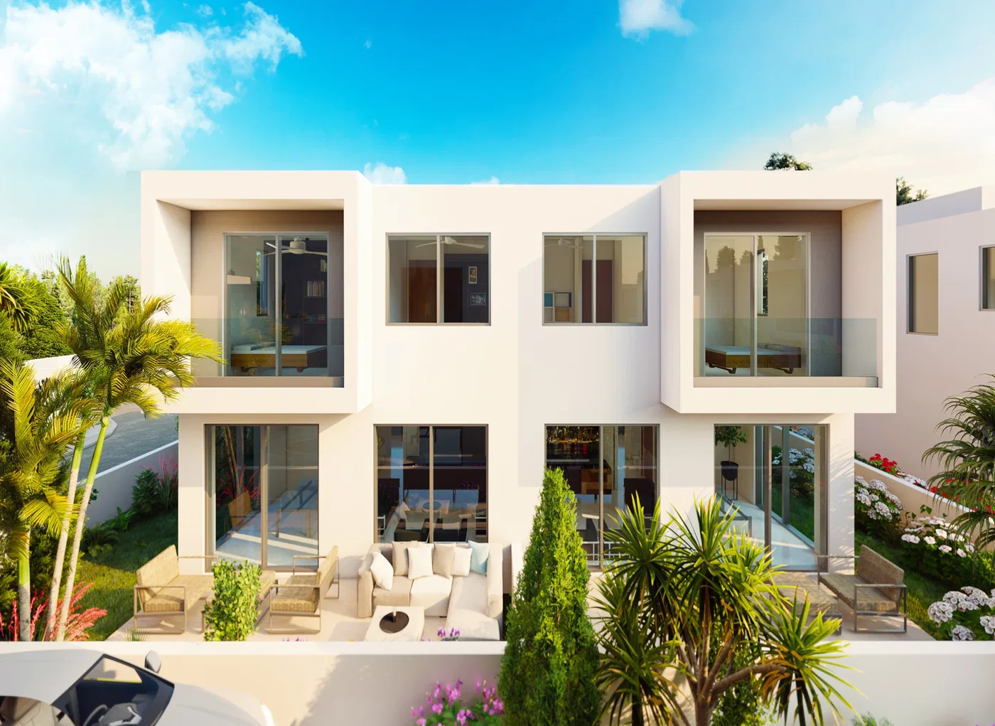 121 m² Villa with Three Bedrooms for Sale in Paphos, Cyprus