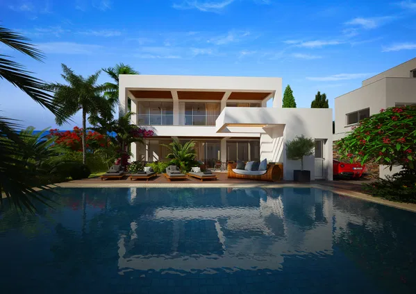 Four-Bedroom Villa for Sale in Paphos, Cyprus with Roof garden
