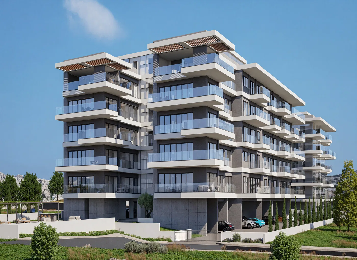 79 m² Two-Bedroom Apartment for Sale in Paphos, Cyprus