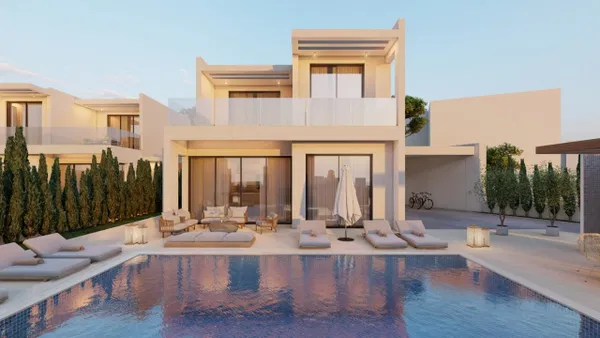 Three-Bedroom Sea-View Villa for Sale in Paphos, Cyprus