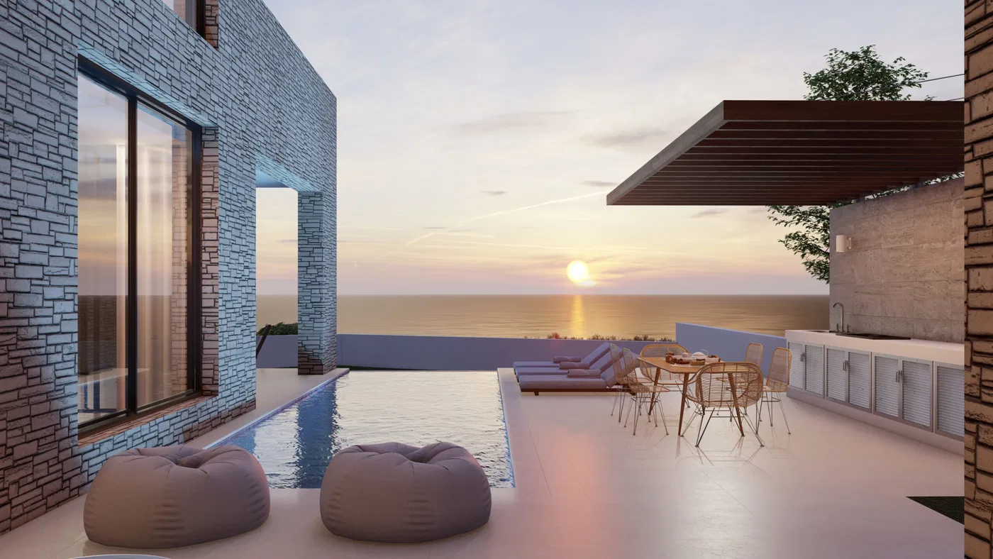 276 m² Sea-View Four-Bedroom Villa for Sale in Paphos, Cyprus