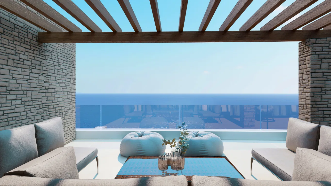 Four-Bedroom Sea View Villa for Sale in Paphos, Cyprus