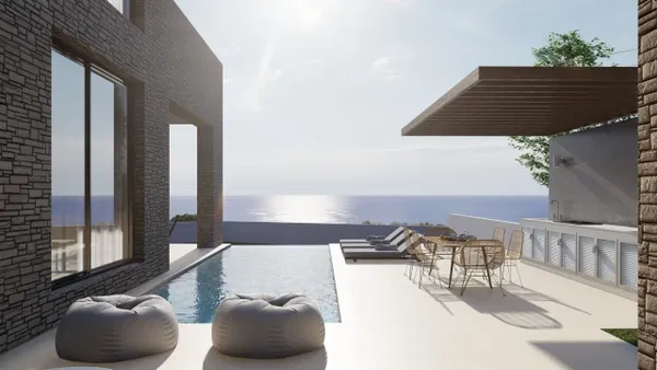 158 m² Villa with Four Bedrooms for Sale in Paphos, Cyprus with Gym