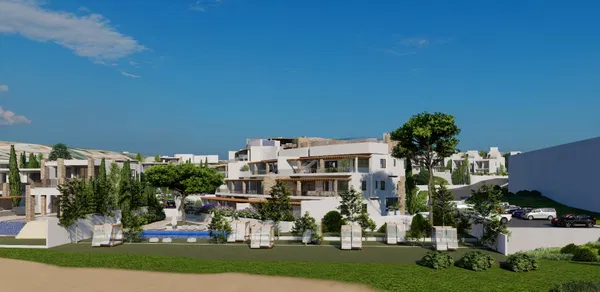 Sea-View 204 m² Apartment with Two Bedrooms for Sale in Paphos, Cyprus