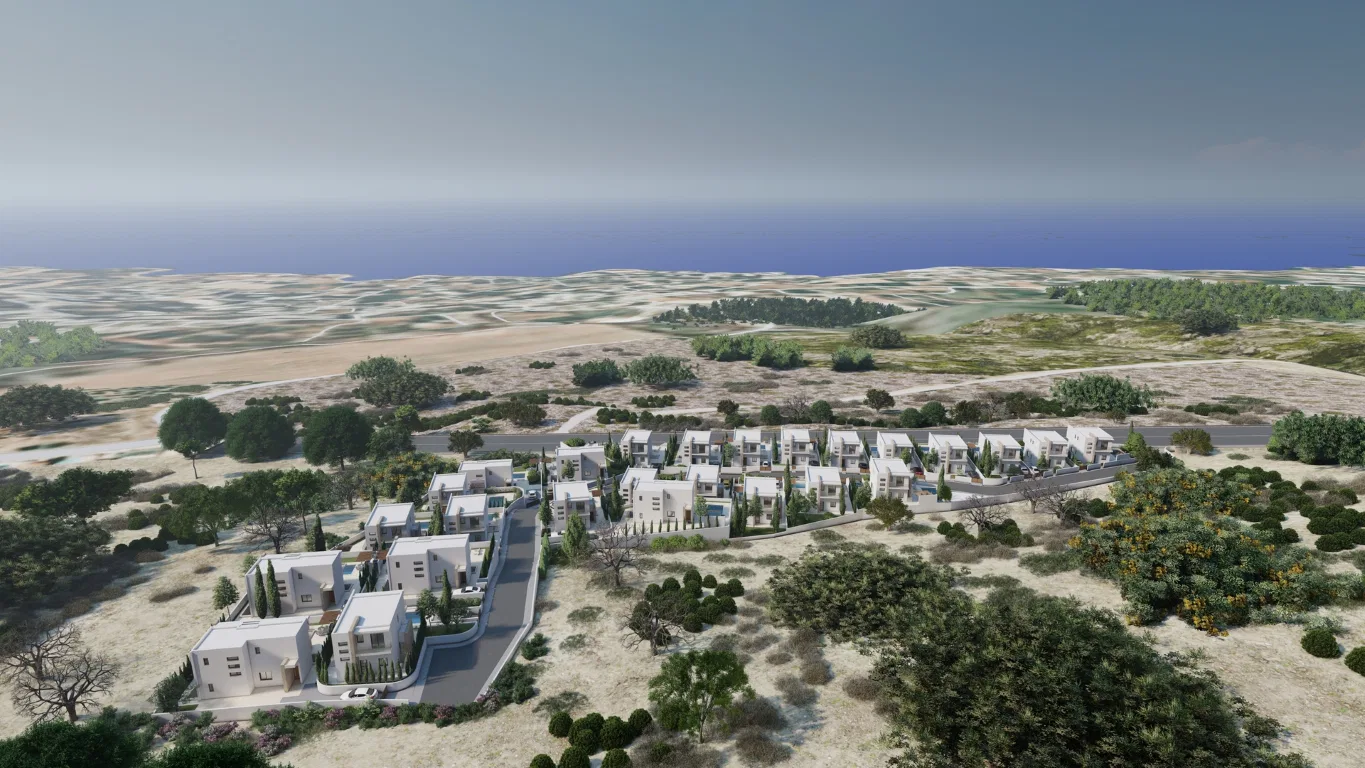 Five-Bedroom Villa for Sale in Paphos, Cyprus with Parking