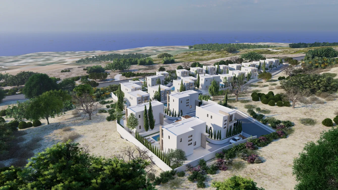 Five-Bedroom Villa for Sale in Paphos, Cyprus with Sea view