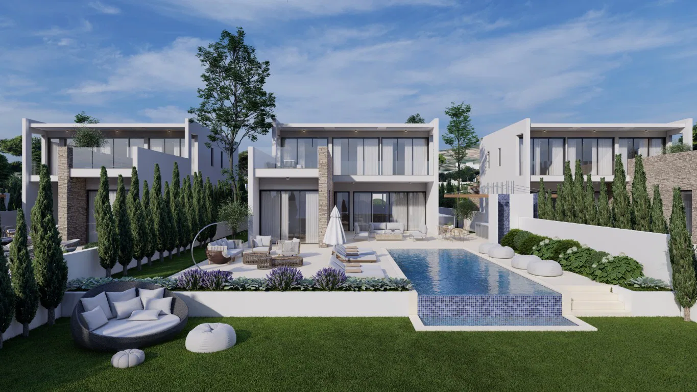 Sea View Six-Bedroom Villa for Sale in Paphos, Cyprus
