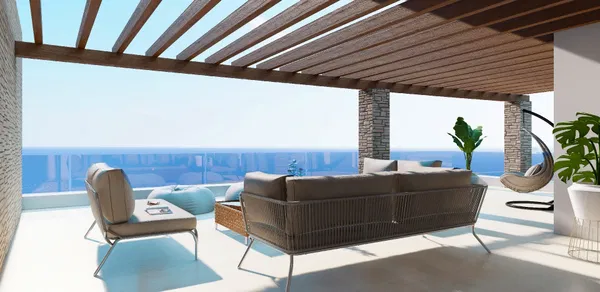 178000 m² Sea-View Three-Bedroom Apartment for Sale in Paphos, Cyprus — photo 2