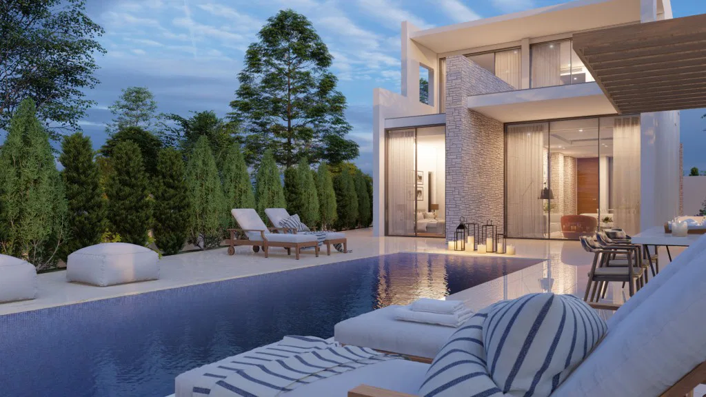 113 m² Three-Bedroom Villa for Sale in Paphos, Cyprus