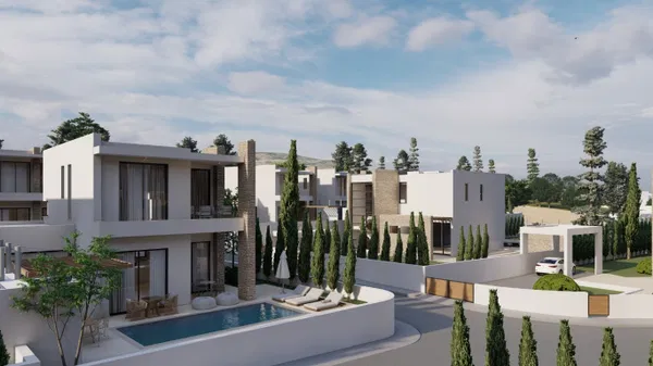 Sea View 160 m² Villa with Four Bedrooms for Sale in Paphos, Cyprus — photo 2