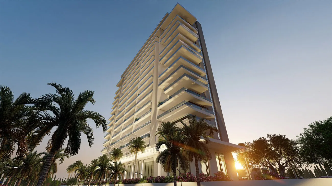 Sea View 143 m² Apartment with Three Bedrooms for Sale in Paphos, Cyprus
