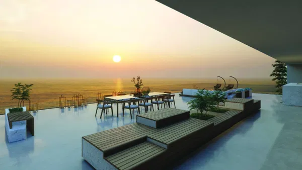 Three-Bedroom Apartment for Sale in Paphos, Cyprus with Restaurant