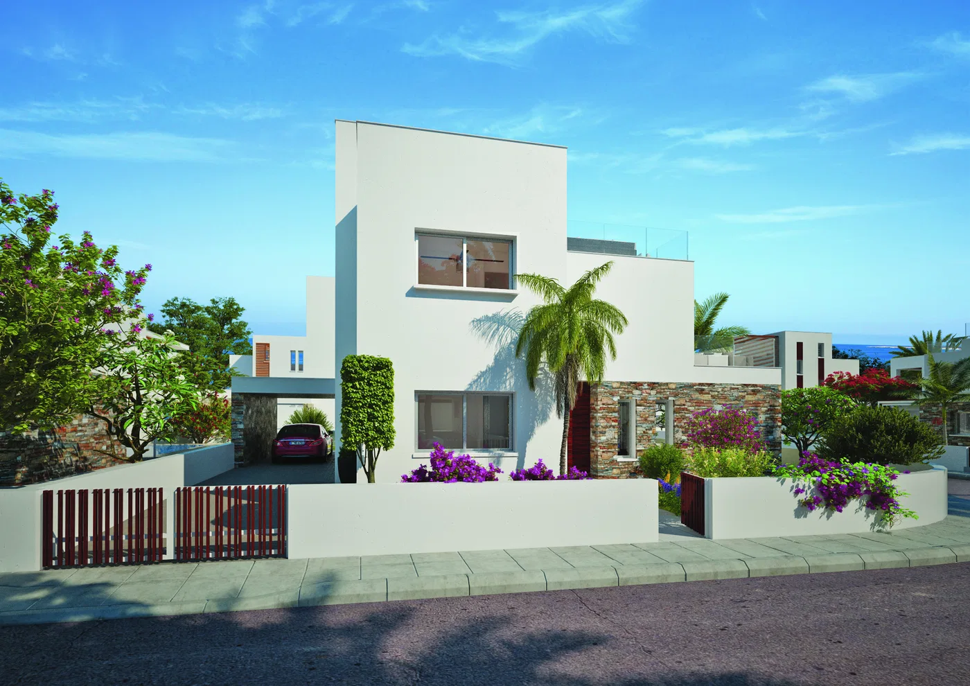 Four-Bedroom Villa for Sale in Paphos, Cyprus with Seafront