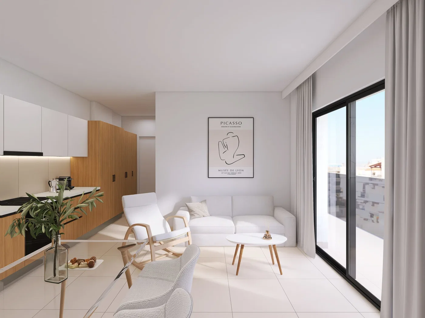 One-Bedroom Penthouse for Sale in Zografou, Athens Center