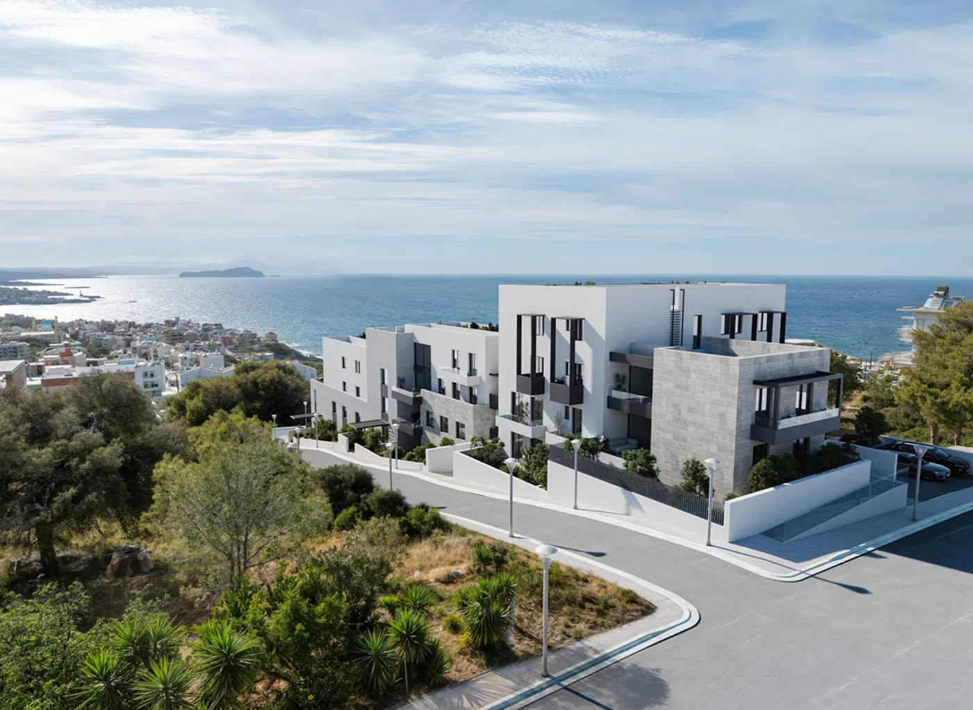 Four-Bedroom Luxury Apartment for Sale in Chalepa, Chania