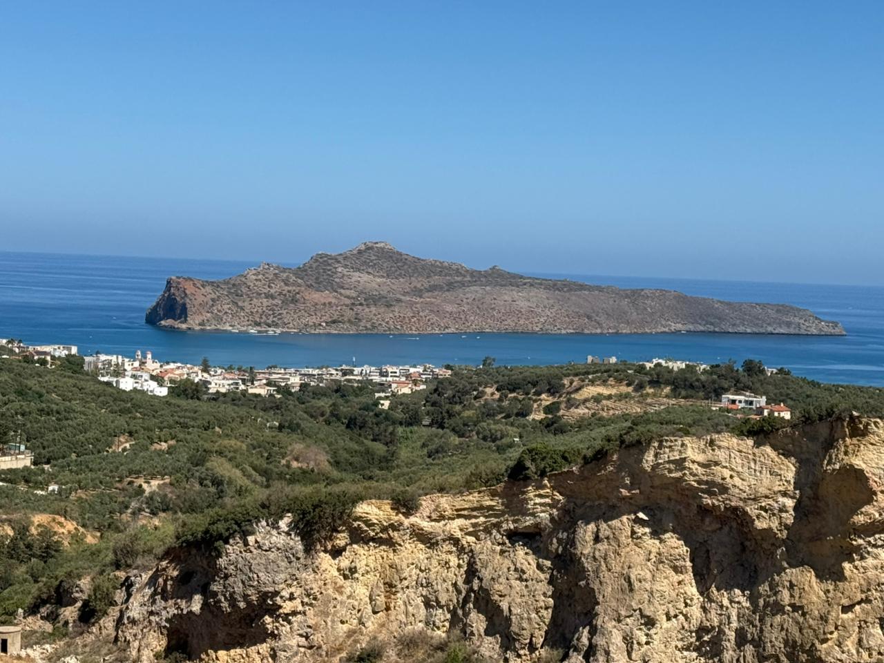Sea-View 8,011 m² Land for Sale in Agia Marina, Chania