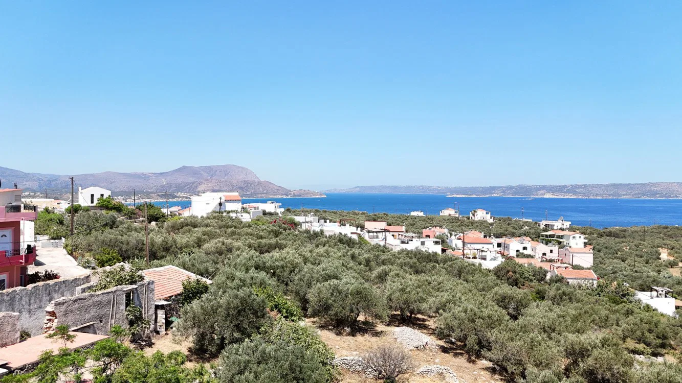 Sea-View 1,000 m² Land for Sale in Plaka Apokoronas, Apokoronas