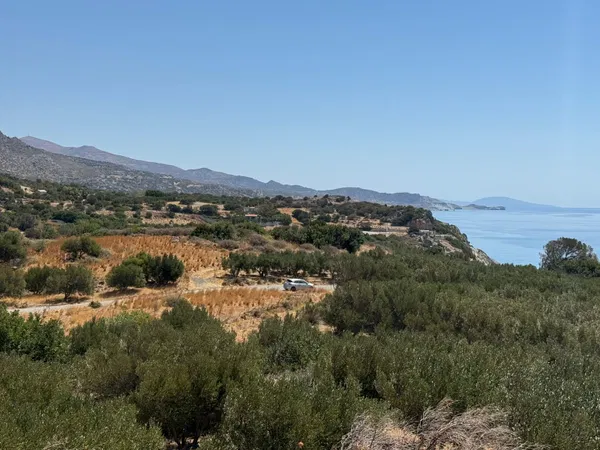 Sea-View 4,800 m² Land for Sale in Kerames, Agios Vassilios — photo 4
