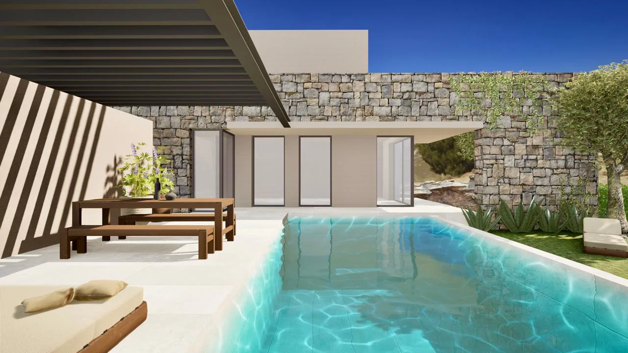 132 m² Villa with Three Bedrooms for Sale in Rhodes, Dodecanese Islands