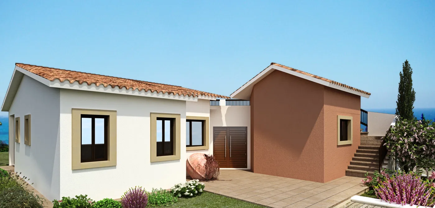 128 m² Three-Bedroom Villa for Sale in Paphos, Cyprus
