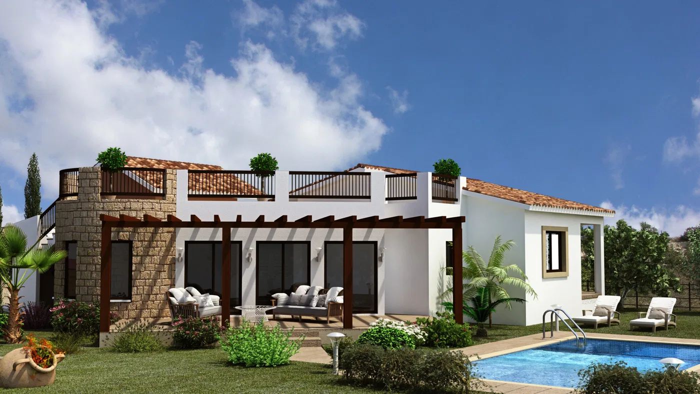 Three-Bedroom Villa for Sale in Paphos, Cyprus