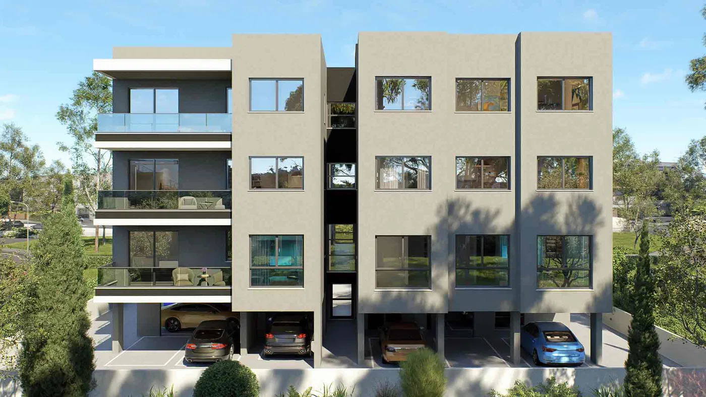 98 m² Apartment with Three Bedrooms for Sale in Paphos, Cyprus