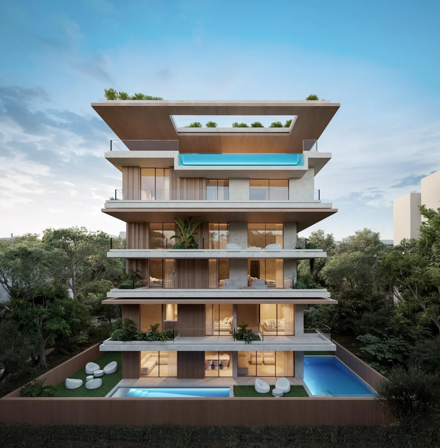 Four-Bedroom Contemporary Apartment for Sale in Glyfada, Athens Southern suburbs