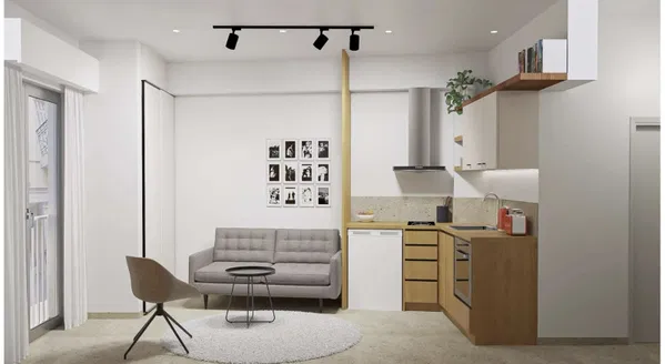 30 m² One-Bedroom Apartment for Sale in Pangrati, Athens Center — photo 2