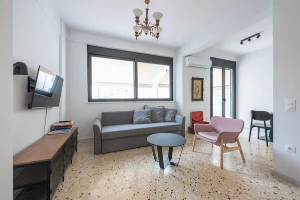 Renovated One-Bedroom Apartment for Sale in Center Athens, Athens Center with Air conditioning — photo 3