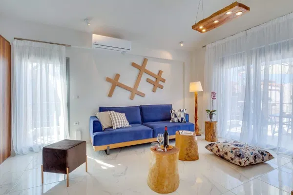 Two-Bedroom Modern Apartment for Rent in Agioi Apostoloi, Chania — photo 4