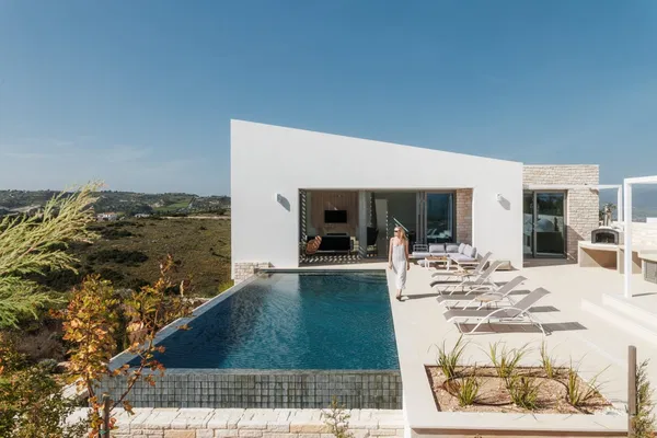 Sea View 300 m² Villa with Three Bedrooms for Sale in Paphos, Cyprus