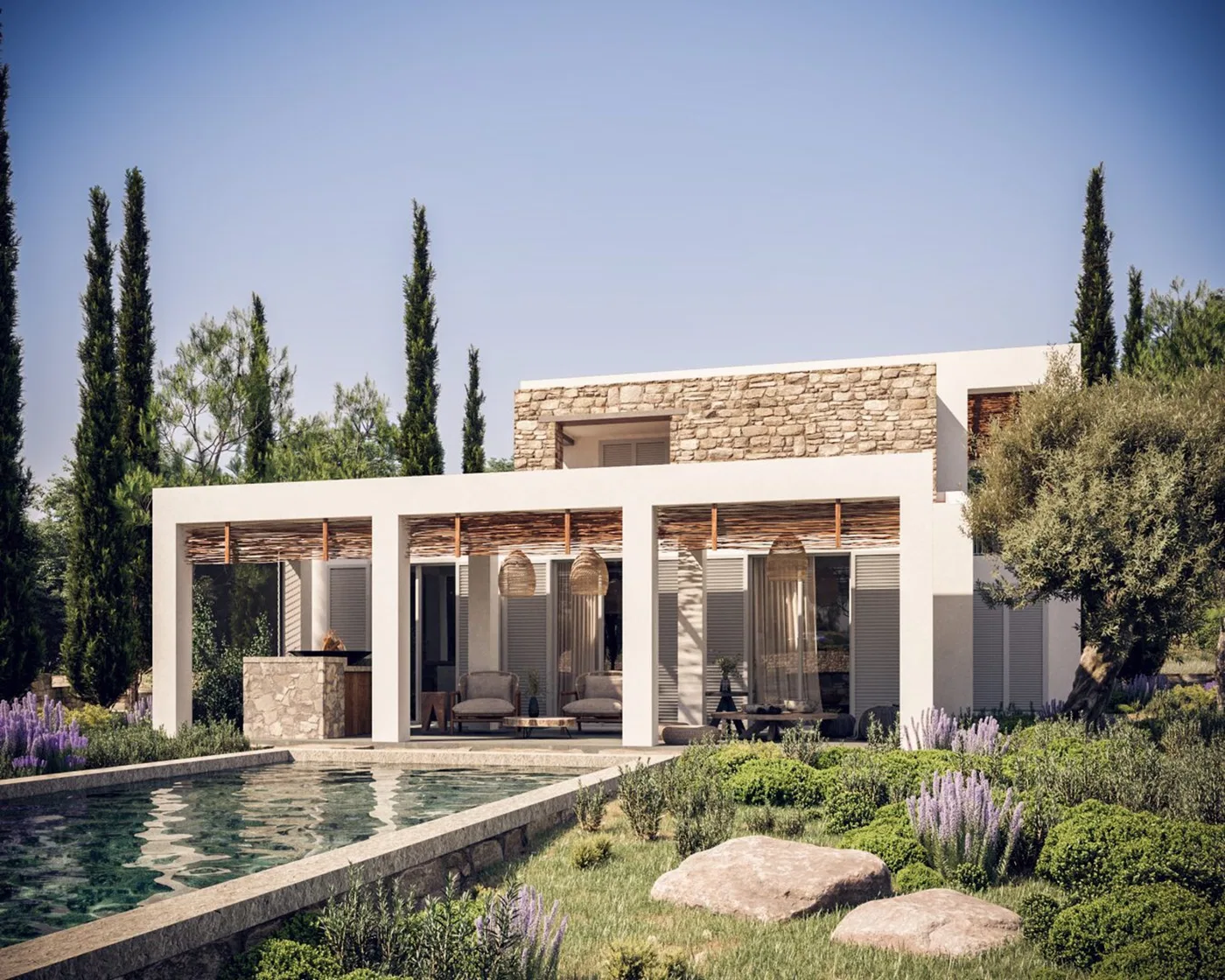 Three-Bedroom Apartment for Sale in Paphos, Cyprus with Fireplace