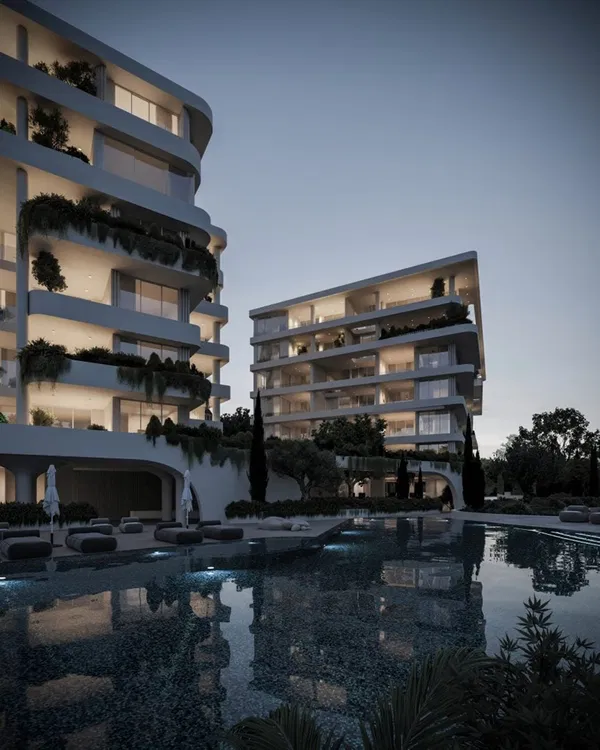 195 m² Three-Bedroom Apartment for Sale in Paphos, Cyprus