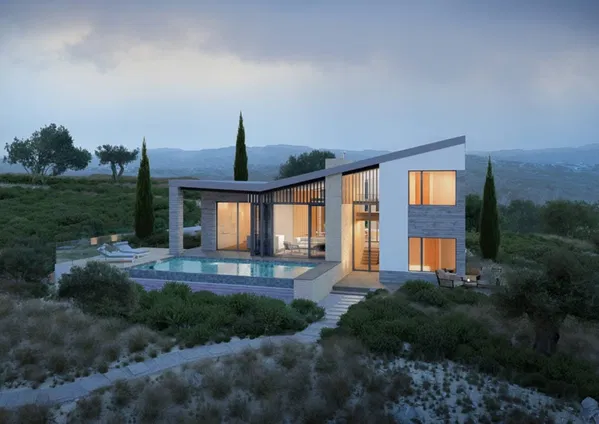 Sea-View Three-Bedroom Villa for Sale in Paphos, Cyprus